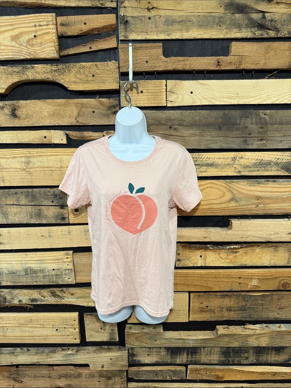 PACT Just Peachy Organic Cotton
Graphic Tee M Blush Pink
Cottagecore Casual